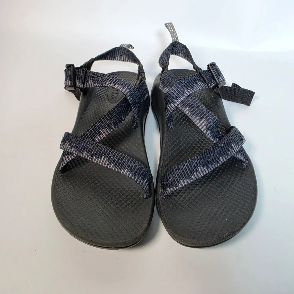 Chaco Z/1 EcoTread Sandals Kids 4 Amp Navy Strappy Outdoor Hiking